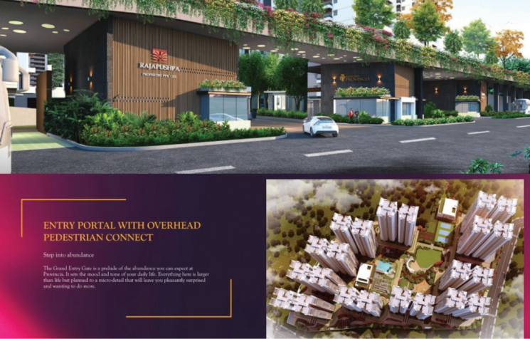 Exterior View, rajapushpa-provincia 3 Bedroom 2335 Sq.Ft. Apartment In Narsingi Hyderabad 8031404