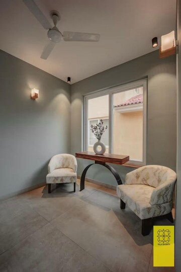 Living Room in 3 BHK Villa at Vagator – for Rent