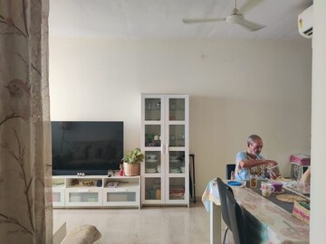 Living Room in 2 BHK Apartment at LnT Realty Crescent Bay, Parel – for Sale