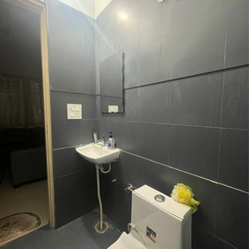 Bathroom in 1 BHK Apartment at Kharar Landran Road – for Rent