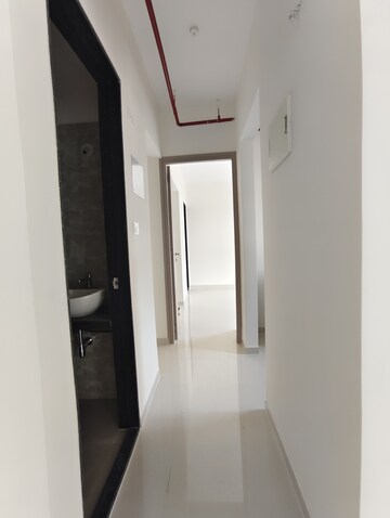 Building Lobby in 1 BHK Apartment at Ashar Axis, Majiwada – for Rent