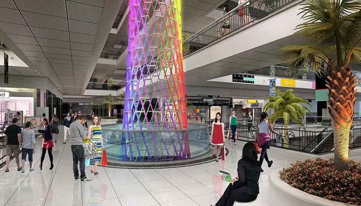 Exterior View, gaur-world-street Commercial Shop 200 Sq.Ft. In Sector 16b Greater Noida Greater Noida 8031588