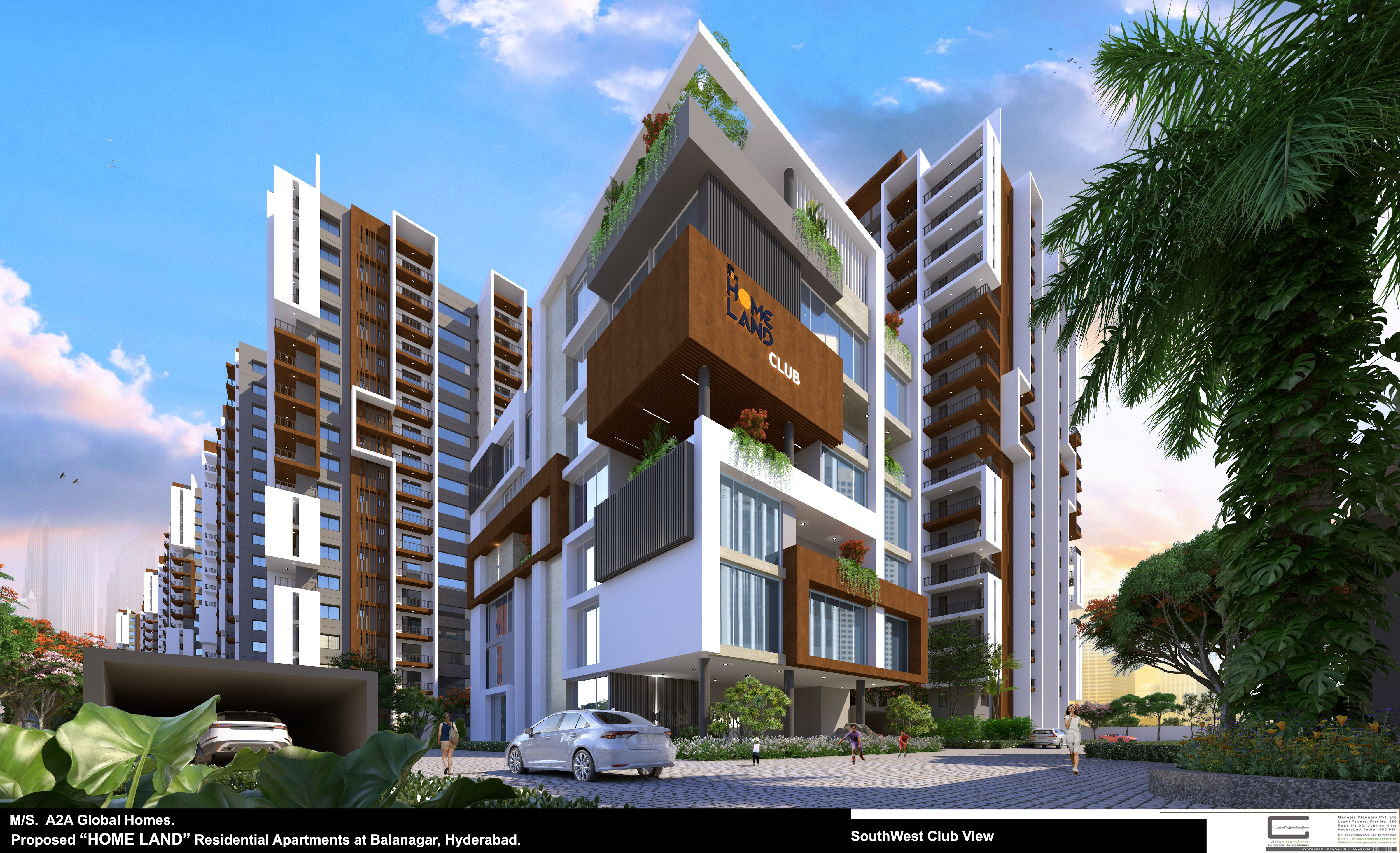 3 BHK Apartment For Sale in Raghuram A2A Home Land