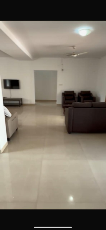 Living Room in 4 BHK Apartment at Vascon Willows, Dasar – for Rent