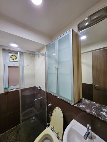 Attached Bathroom in 2 BHK Apartment at DB Realty Orchid Woods, Goregaon East – for Rent