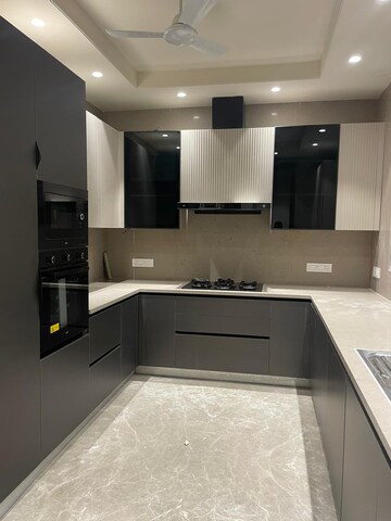 Kitchen in 4 BHK Apartment at Greater Kailash ii – for Rent