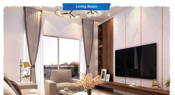 Living Room in 3 BHK Apartment at Kolar Road – for Sale