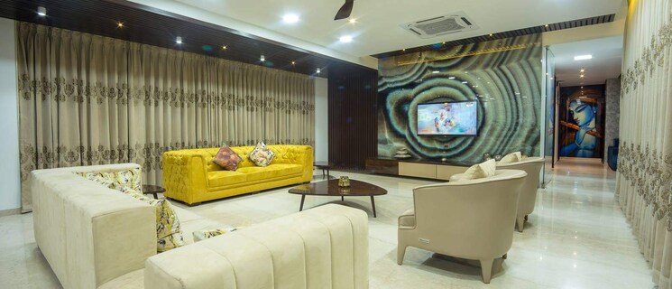 Master Bedroom, goel-ganga-satellite 3 Bedroom 1630 Sq.Ft. Apartment In Wanowrie Pune 8031800