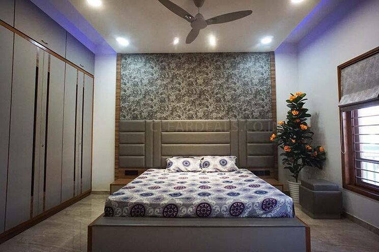 Master Bedroom, vaishnodevi circle 4 Bedroom 570 Sq.Yd. Villa In Vaishnodevi Circle Ahmedabad 8031788