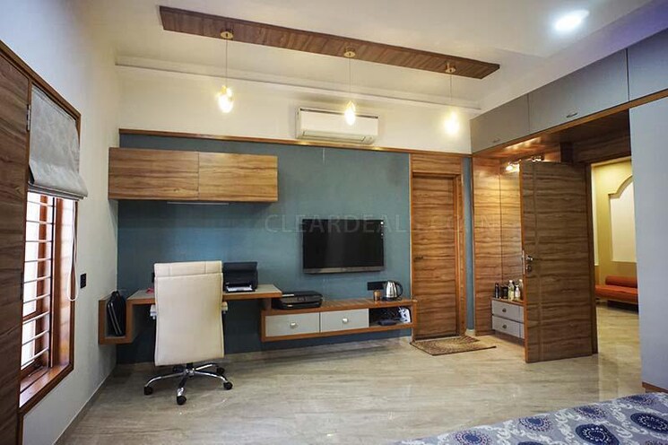 Living Room, vaishnodevi circle 4 Bedroom 570 Sq.Yd. Villa In Vaishnodevi Circle Ahmedabad 8031788