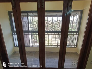 Balcony in 2 BHK Apartment at D1 D2 Lokupwan Phase II CHS LTD, Kapur Bawdi – for Rent