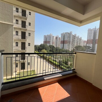 Balcony in 3 BHK Apartment at Sobha Classic, Haralur Road – for Rent