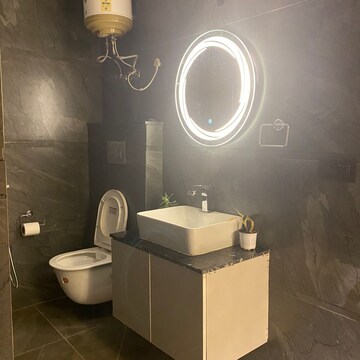 Bathroom in 2 BHK Builder Floor at Chattarpur – for Sale