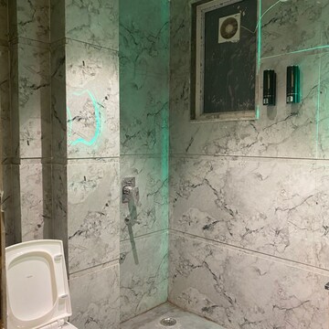 Bathroom in 2 BHK Builder Floor at Chattarpur – for Sale