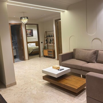 Living Room in 2 BHK Builder Floor at Chattarpur – for Sale