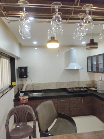 Kitchen in 2 BHK Apartment at SM Icon 51, Wadgaon Sheri – for Rent