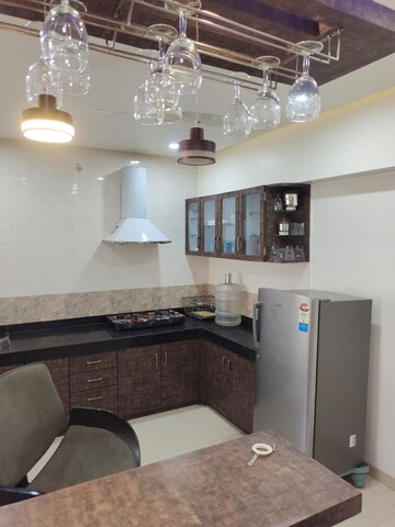 Living Room in 2 BHK Apartment at SM Icon 51, Wadgaon Sheri – for Rent