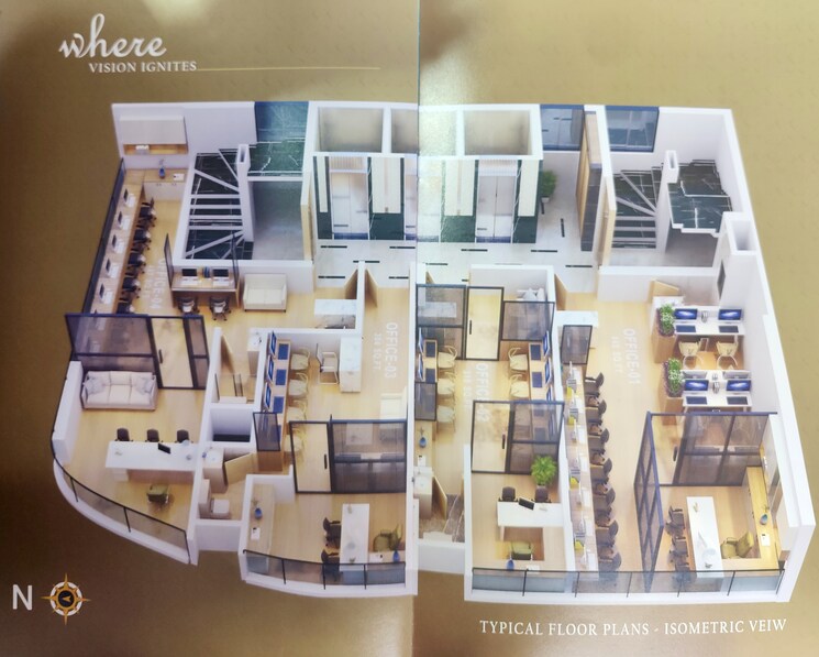 Floor Plan, goregaon west Commercial Office Space 445 Sq.Ft. In Goregaon West Mumbai 8031991