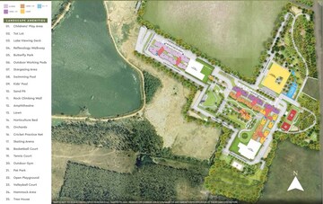 Master Plan in 4 BHK Apartment at Godrej Lakeside Orchard, Sarjapur Road – for Sale