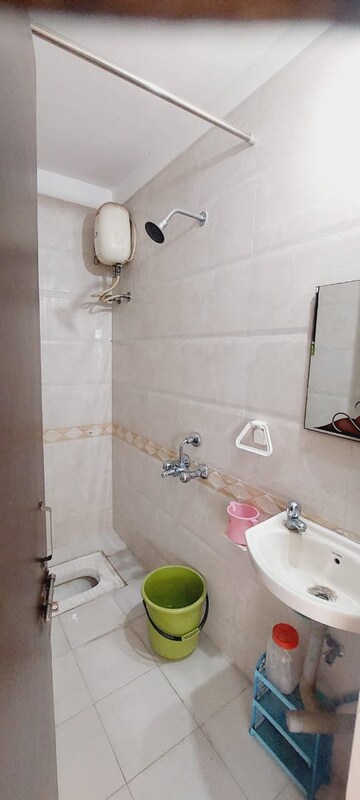 Bathroom in 2 BHK Apartment at Narendra Nagar – for Rent