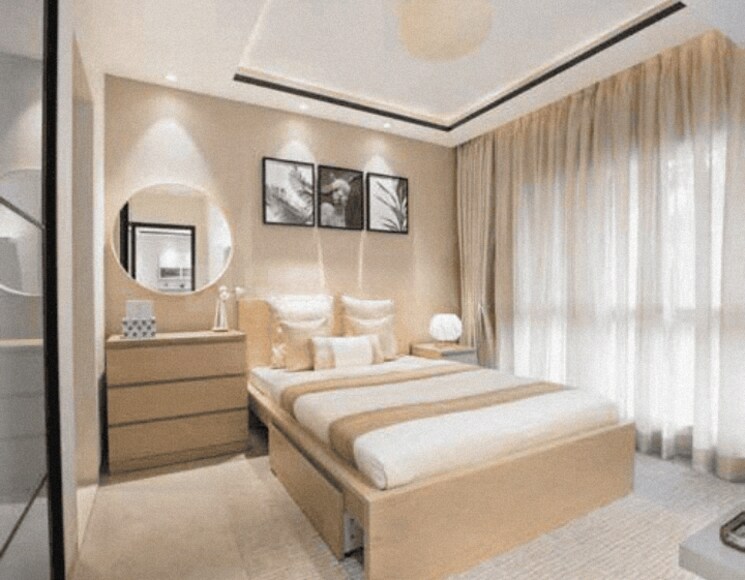 Living Room, dosti-west-county-phase-4-dosti-pine 2 Bedroom 747 Sq.Ft. Apartment In Balkum Pada Thane 8032151