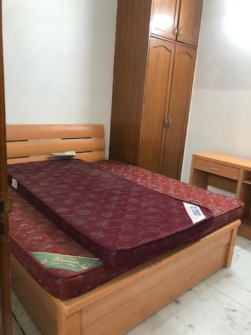 Bedroom in 3 BHK Builder Floor at Ansal Sushant Lok I, Sector 43 – for Rent