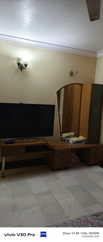 Living Room in 3 BHK Apartment at Vasundhara Enclave – for Rent