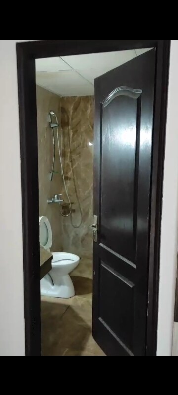 Bathroom in 2 BHK Apartment at Sector 16b Greater Noida – for Rent