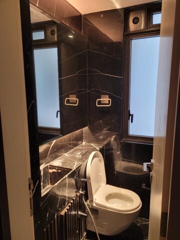 Attached Bathroom in 4 BHK Apartment at Lodha Parkside, Worli – for Rent