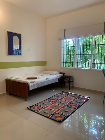Bedroom in 1 BHK Builder Floor at Hsr Layout – for Rent