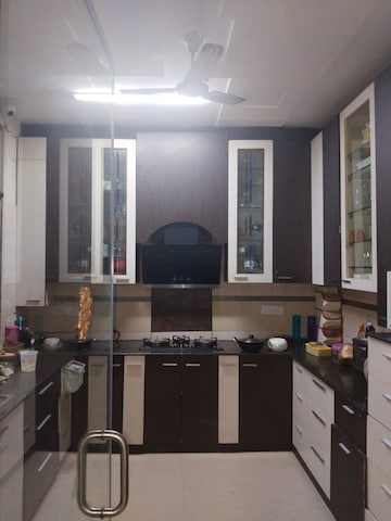 Kitchen in 3 BHK Apartment at Uday Park – for Rent