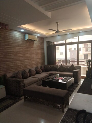 Living Room in 3 BHK Apartment at Uday Park – for Rent