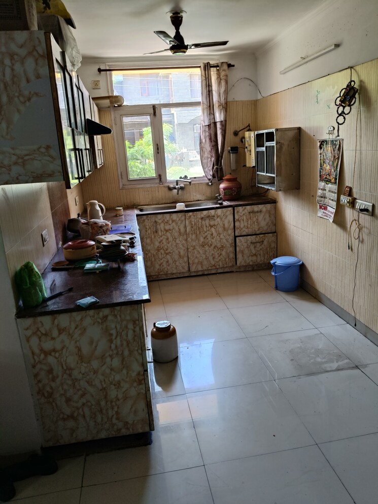 Kitchen, dhakoli village 3 Bedroom 1650 Sq.Ft. Apartment In Dhakoli Village Zirakpur 8032508