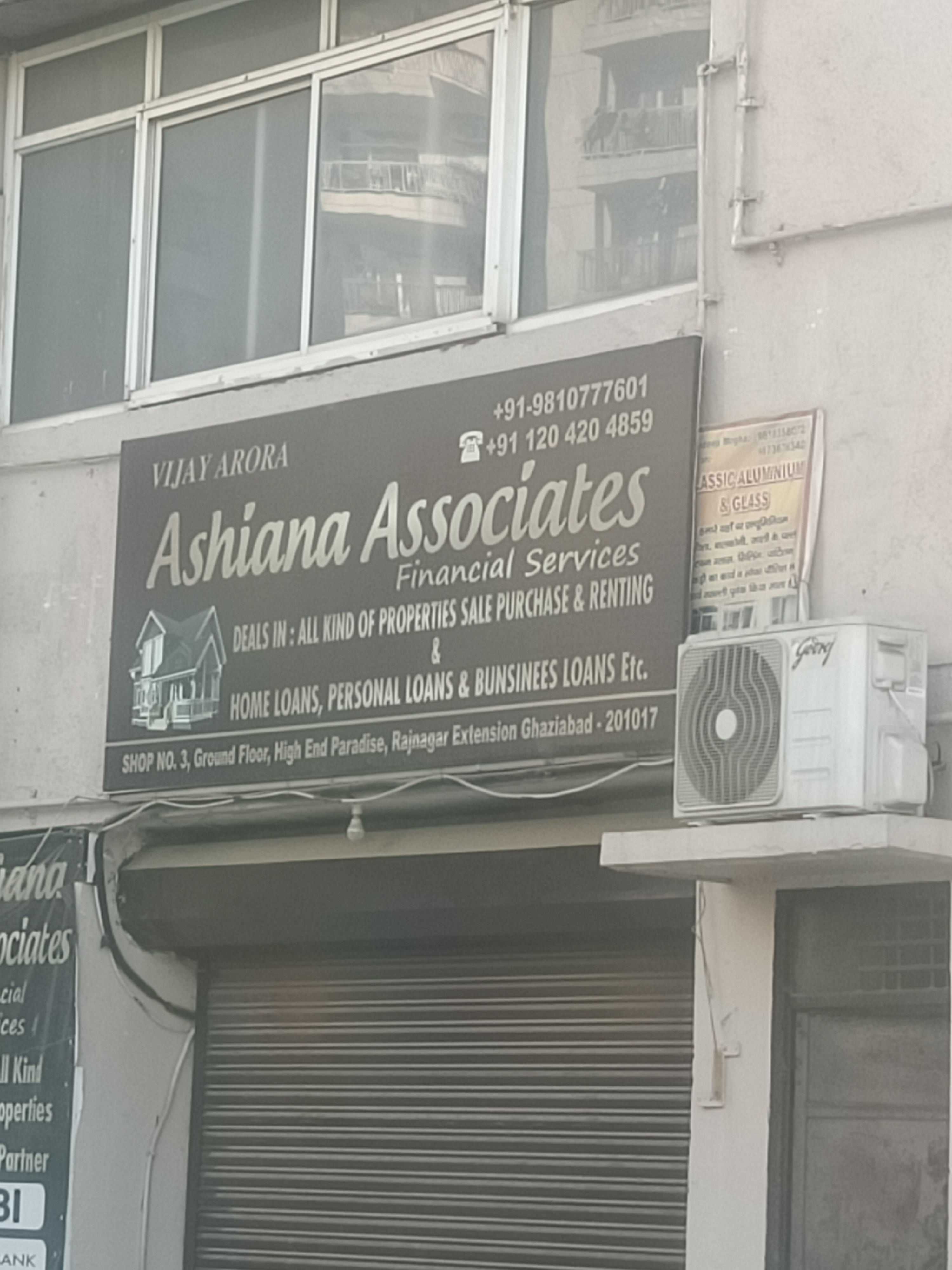 Retail Shop For Sale in Vvip Style Raj Nagar Exte