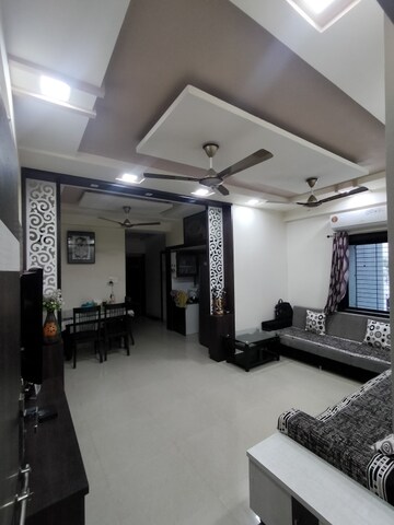 Living Room in 3 BHK Apartment at Tragad – for Rent