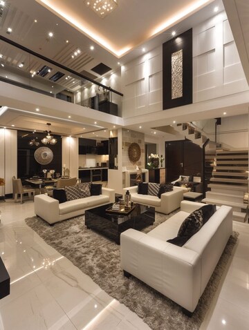 Living Room in 3 BHK Villa at Mysore Road – for Sale