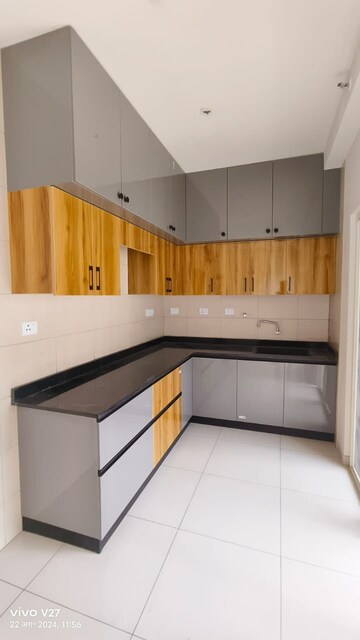 Kitchen in 2 BHK Apartment at Sobha Dream Gardens, Thanisandra Main Road – for Rent