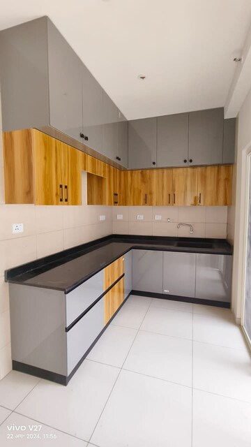 Kitchen in 2 BHK Apartment at Sobha Dream Gardens, Thanisandra Main Road – for Rent