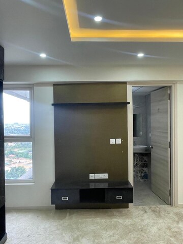 Living Room in 3 BHK Apartment at DS Max Skycity, Thanisandra – for Rent