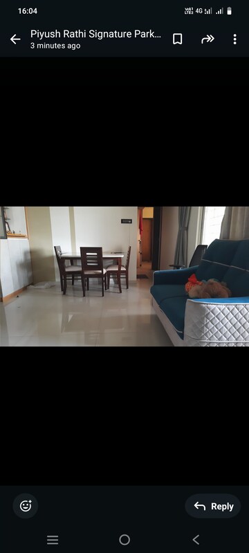 Bedroom in 2 BHK Apartment at Shree Signature Park, Wakad – for Sale