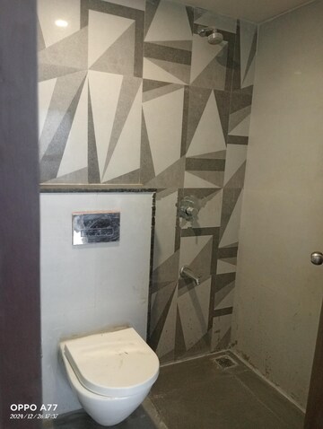 Bathroom in 1 BHK Apartment at Lodha Casa Viva, Majiwada – for Rent