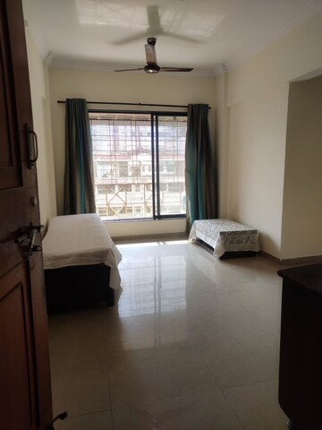 Living Room in 1 BHK Apartment at Prathmesh Park, Andheri West – for Rent