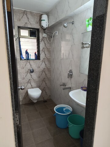Bathroom in 1 BHK Apartment at Janseva CHS, Goregaon West – for Sale