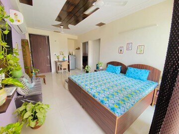 Bedroom in 1 BHK Independent House at Unitech Arcadia, South City 2 – for Rent