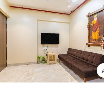 Living Room in 1 BHK Apartment at Platinum Life, Andheri West – for Rent