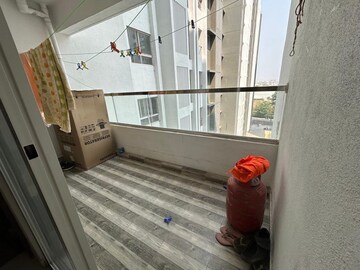 Balcony in 2 BHK Apartment at Rama Fusion Towers, Hinjewadi – for Rent