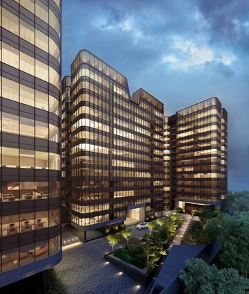  Office Space – Exterior View View at Thaltej - for Sale