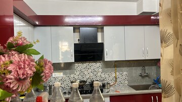Kitchen in 2 BHK Apartment at Geotech Pristine Avenue, Sector 16c Greater Noida – for Rent