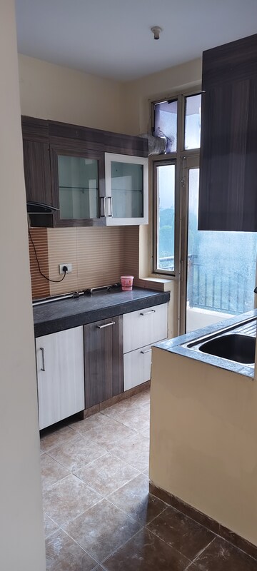 Kitchen in 3 BHK Apartment at Omaxe Residency, Gomti Nagar – for Rent