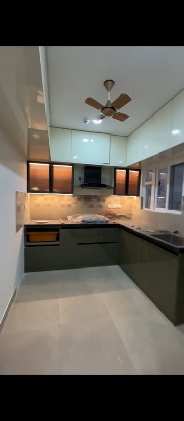 Kitchen in 3 BHK Apartment at Prestige Tranquil, Kokapet – for Rent
